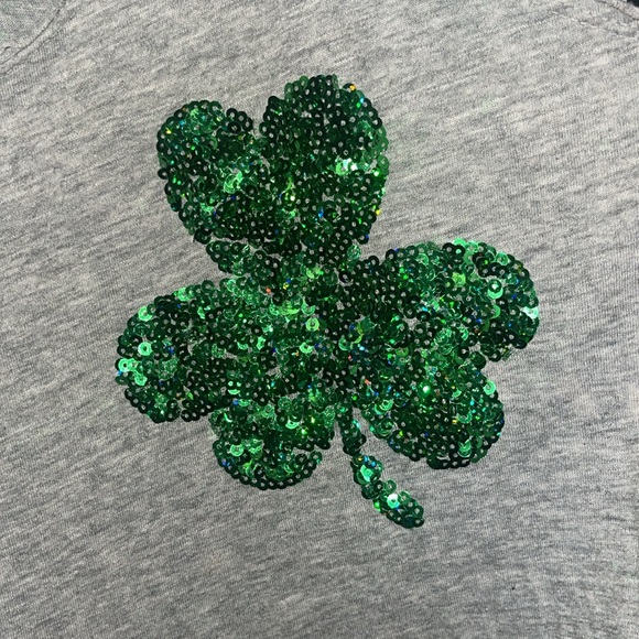 VS PINK Sequin Shamrock Top - Picture 3 of 6